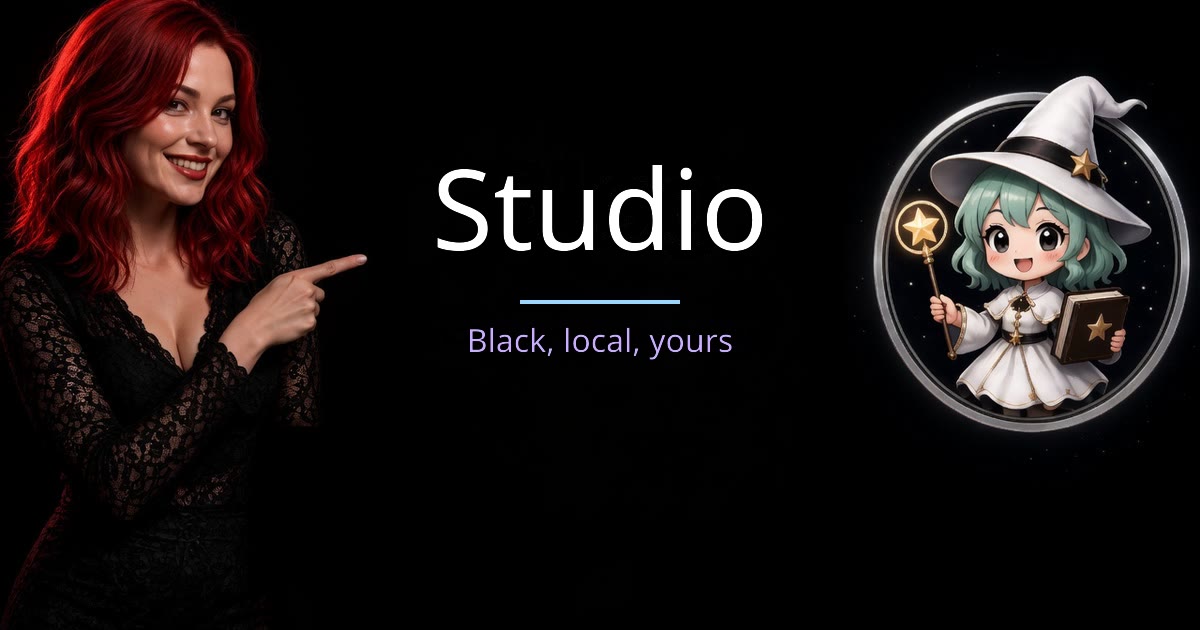 MAGIC Studio. Black, local, yours.